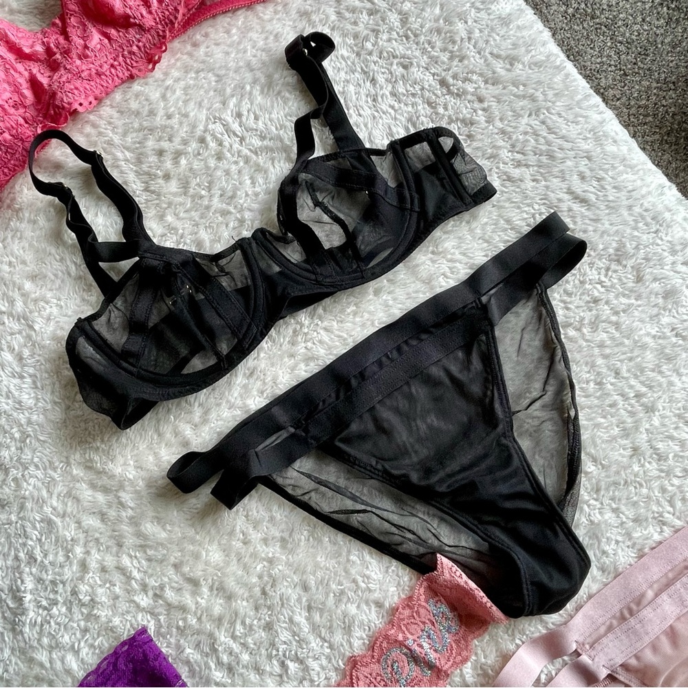 19 Pc Lot of Victoria's Secret & PINK Intimates Reseller Bundle Bras Panties - Picture 7 of 13